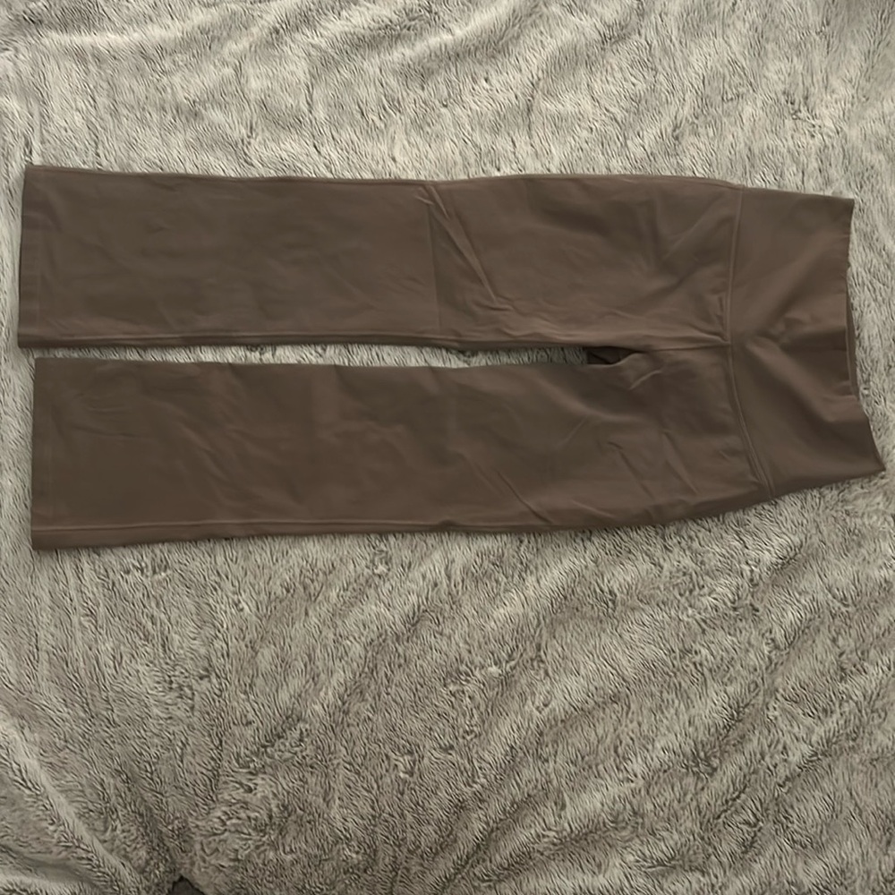 Calia cropped flare leggings, light brown